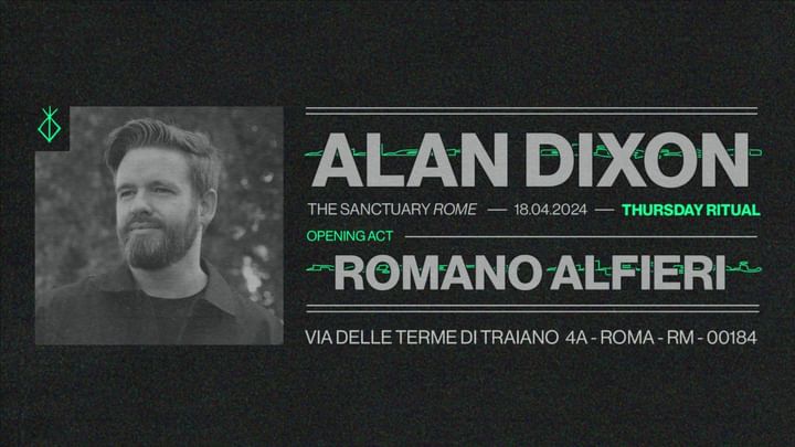 Cover for event: THURSDAY RITUALS  - Alan Dixon, Romano Alfieri 