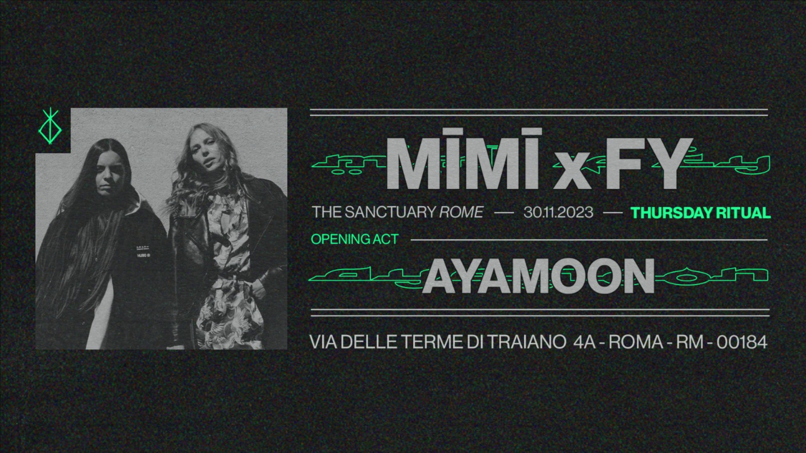 THURSDAY RITUALS  - Mimi X FY image