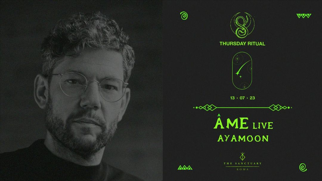 Cartell de l'esdeveniment THURSDAY RITUALS presents Ame (Live), Ayamoon