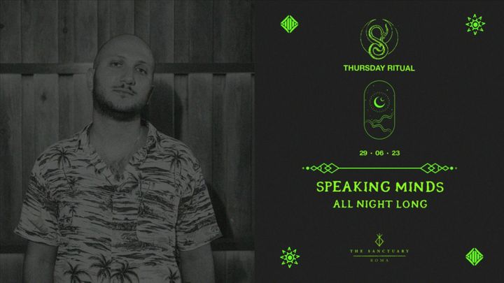 Cover for event: THURSDAY RITUALS presents Speaking Minds (All Night Long)