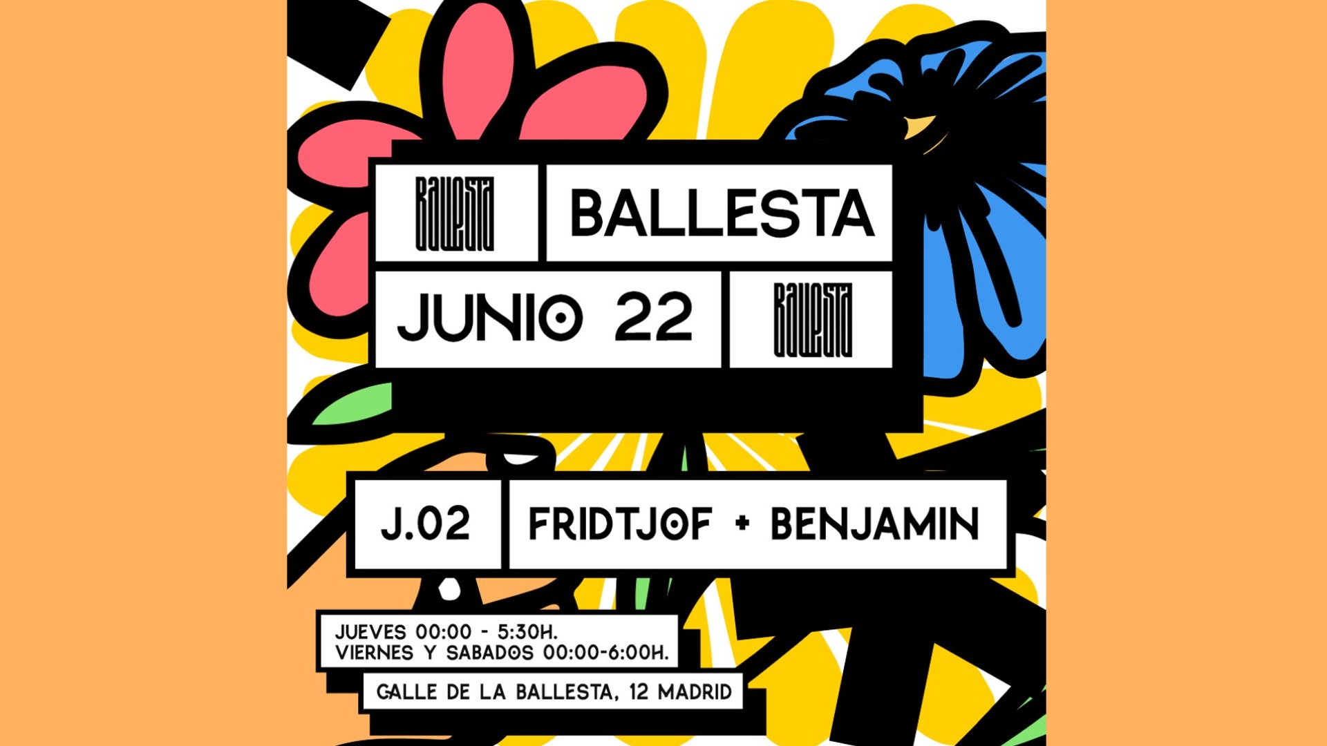 THURSDAY w/ FRIDTJOF + BENJAMIN image