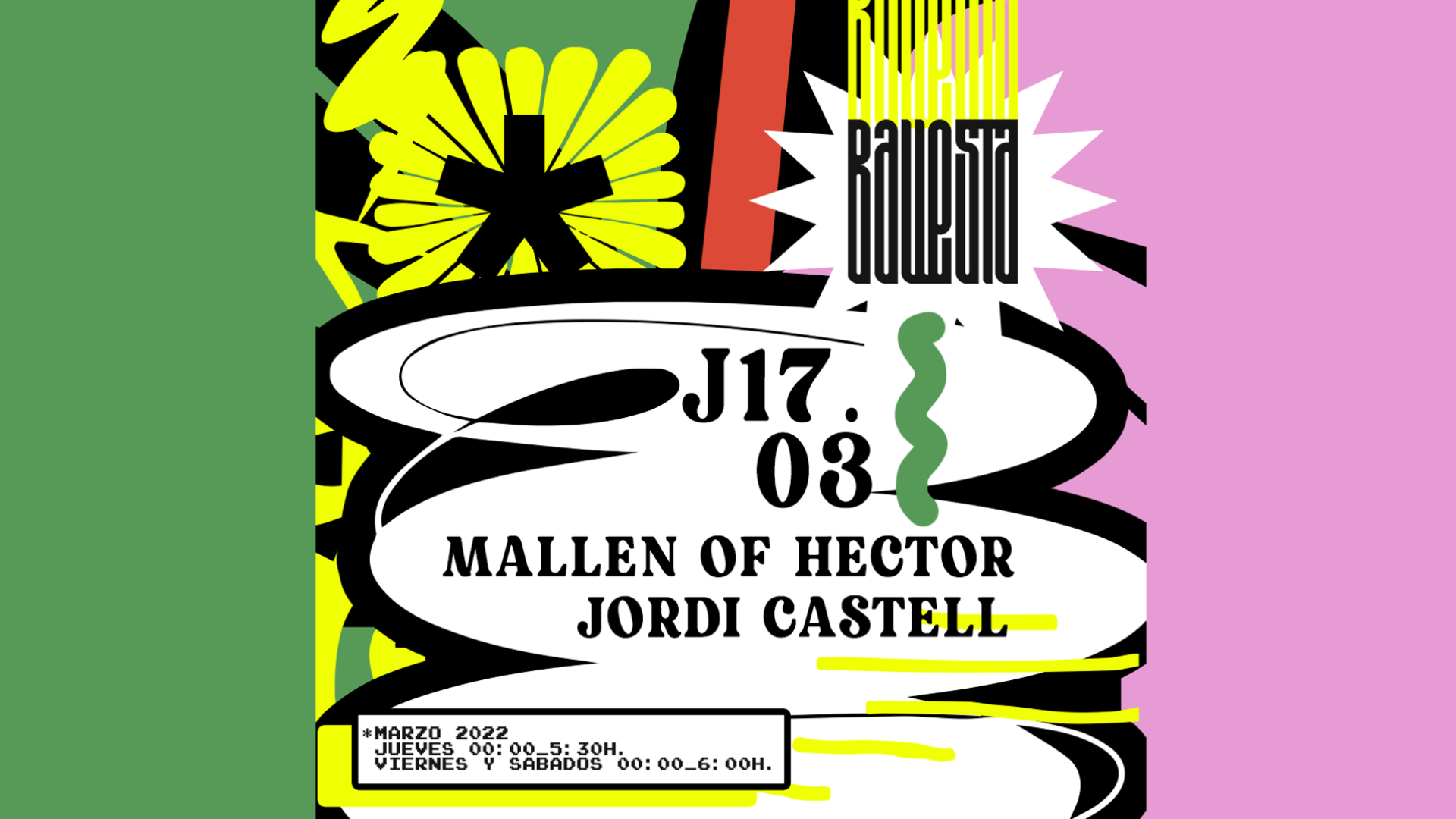 THURSDAY w/ Mallen Of Hector + Jordi Castell image