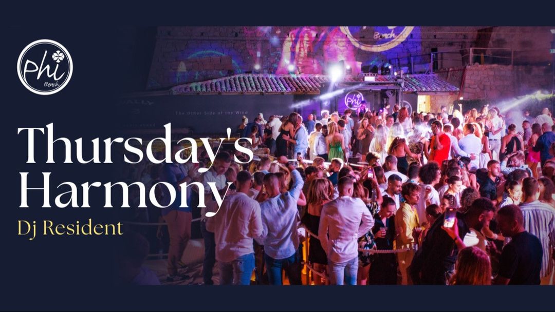 Thursday's Harmony event cover