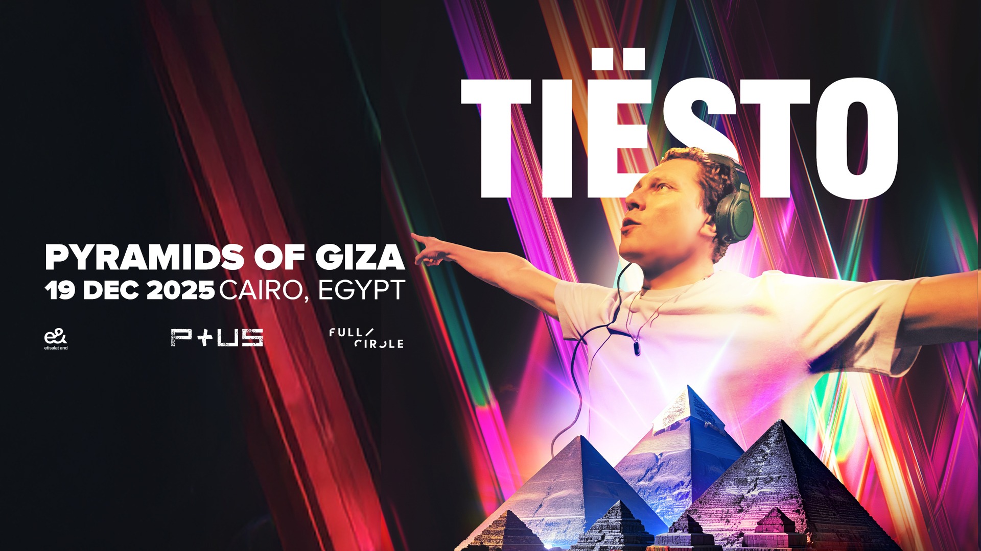 Tiesto at Pyramids Of Giza image