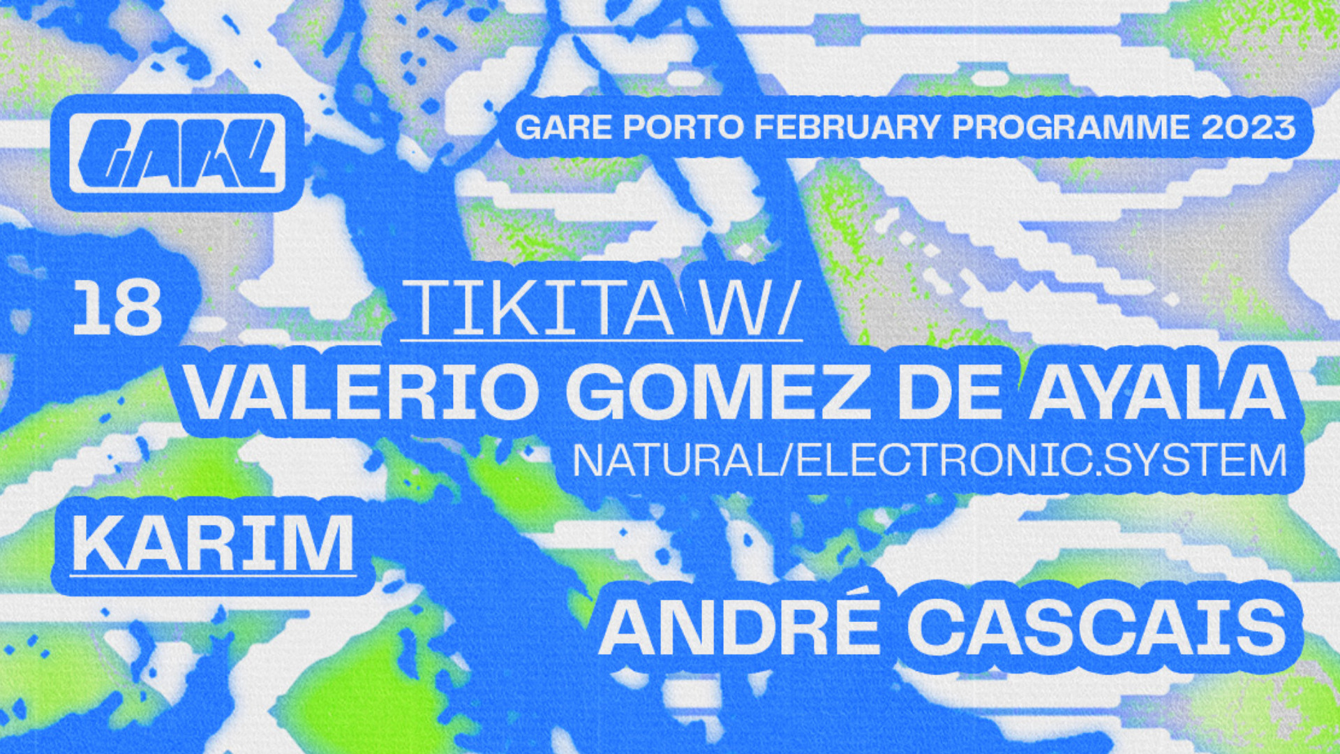 TIKITA * Valerio Gomez de Ayala (natural/electronic.system.) + Karim + André Cascais image