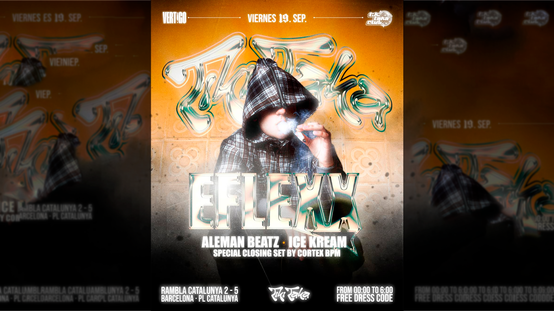 TIKITAKA CLUB Especial Showcase w// Eflexx  image