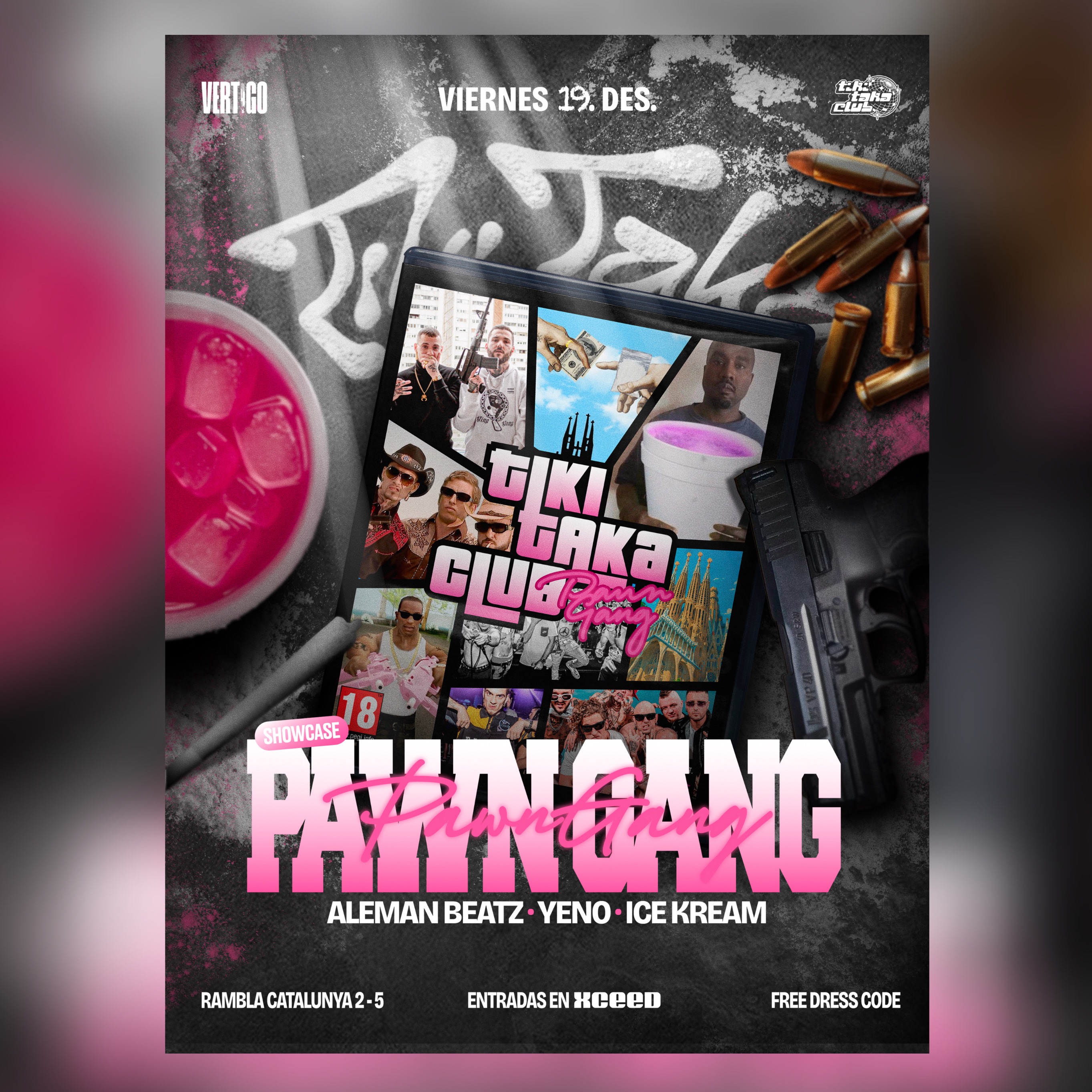 Tikitaka Club w// PAWN GANG  image