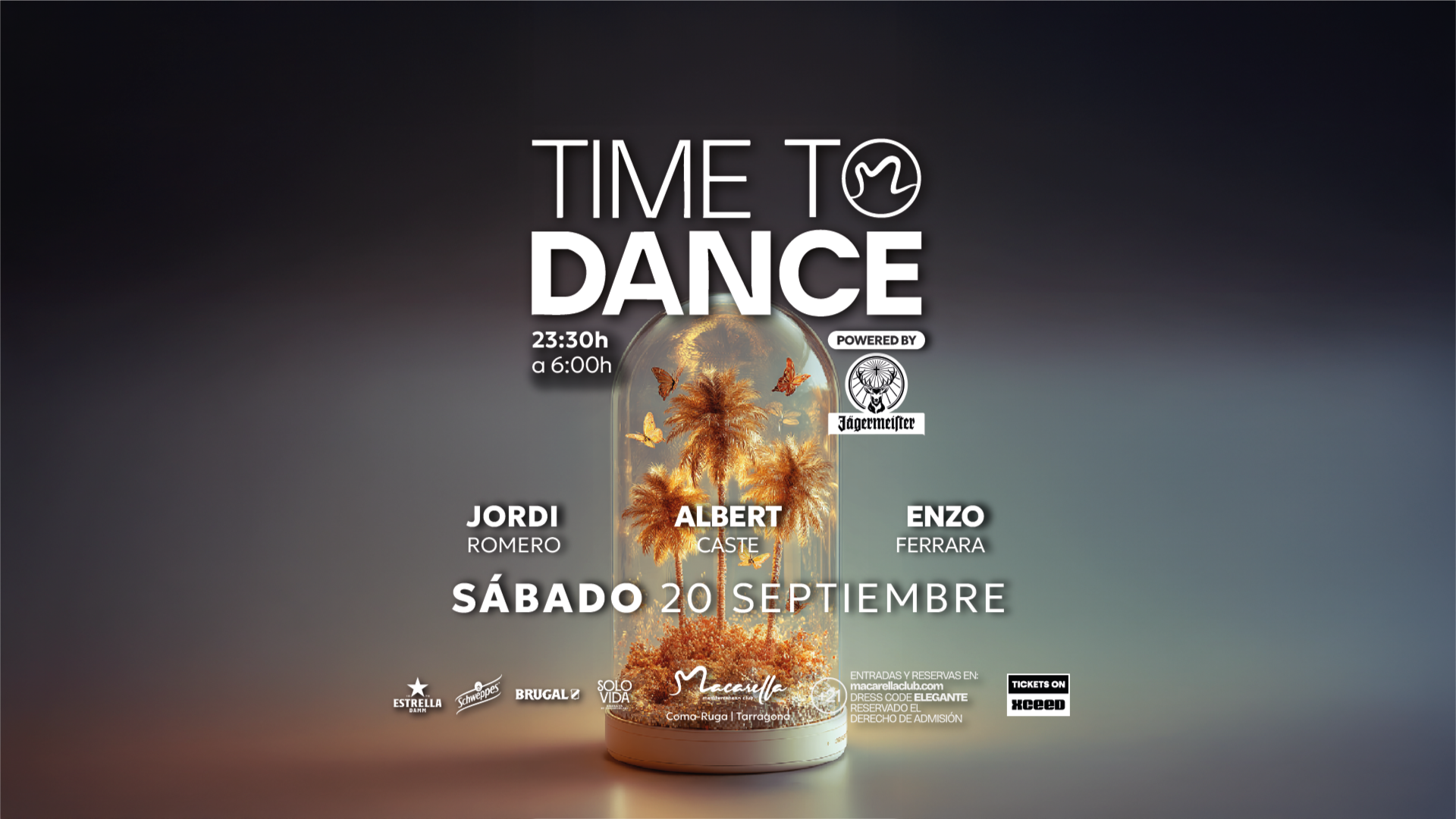 TIME TO DANCE | SÁBADO 20 SEPTIEMBRE image