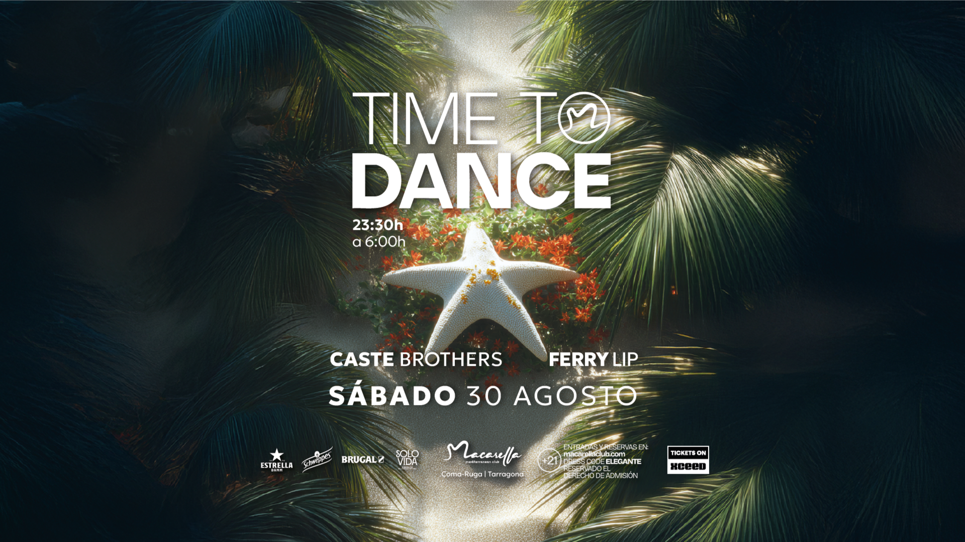 TIME TO DANCE | SÁBADO 30 AGOSTO image
