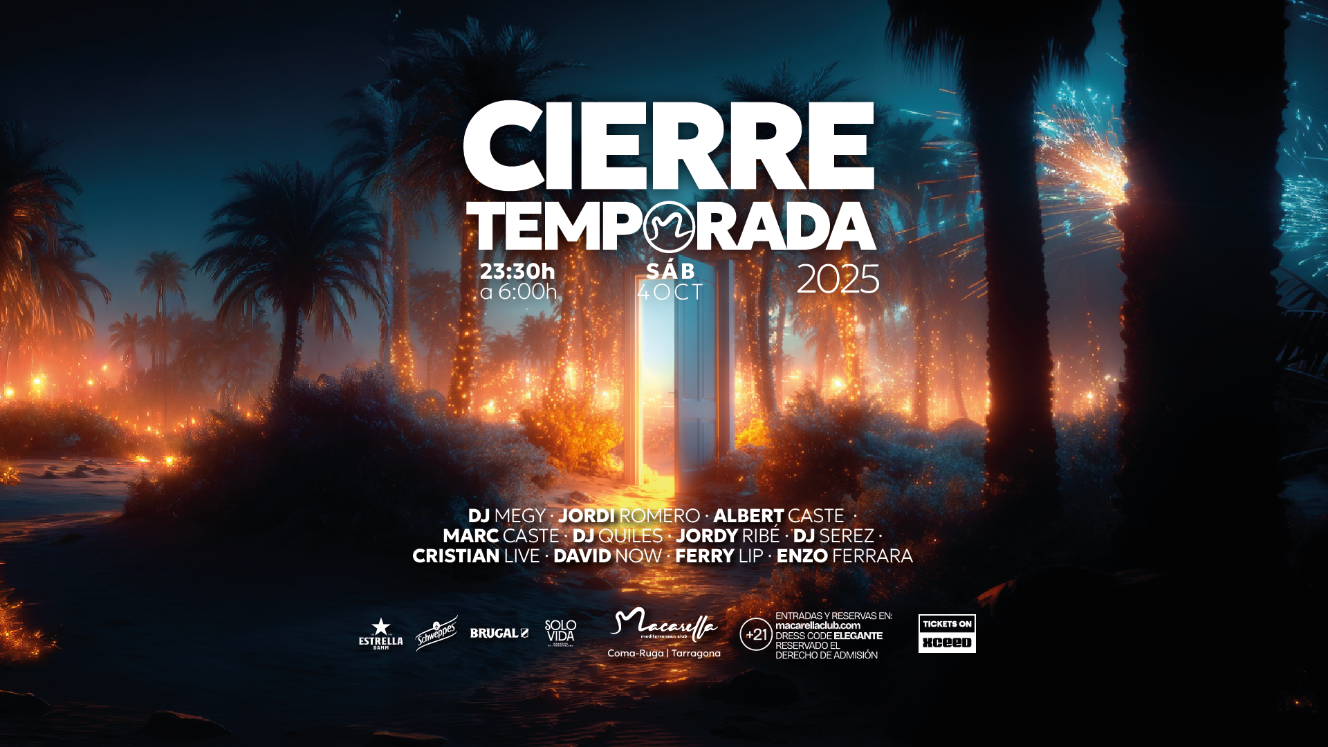 CIERRE TEMPORADA 2025 | SÁBADO 4 OCTUBRE