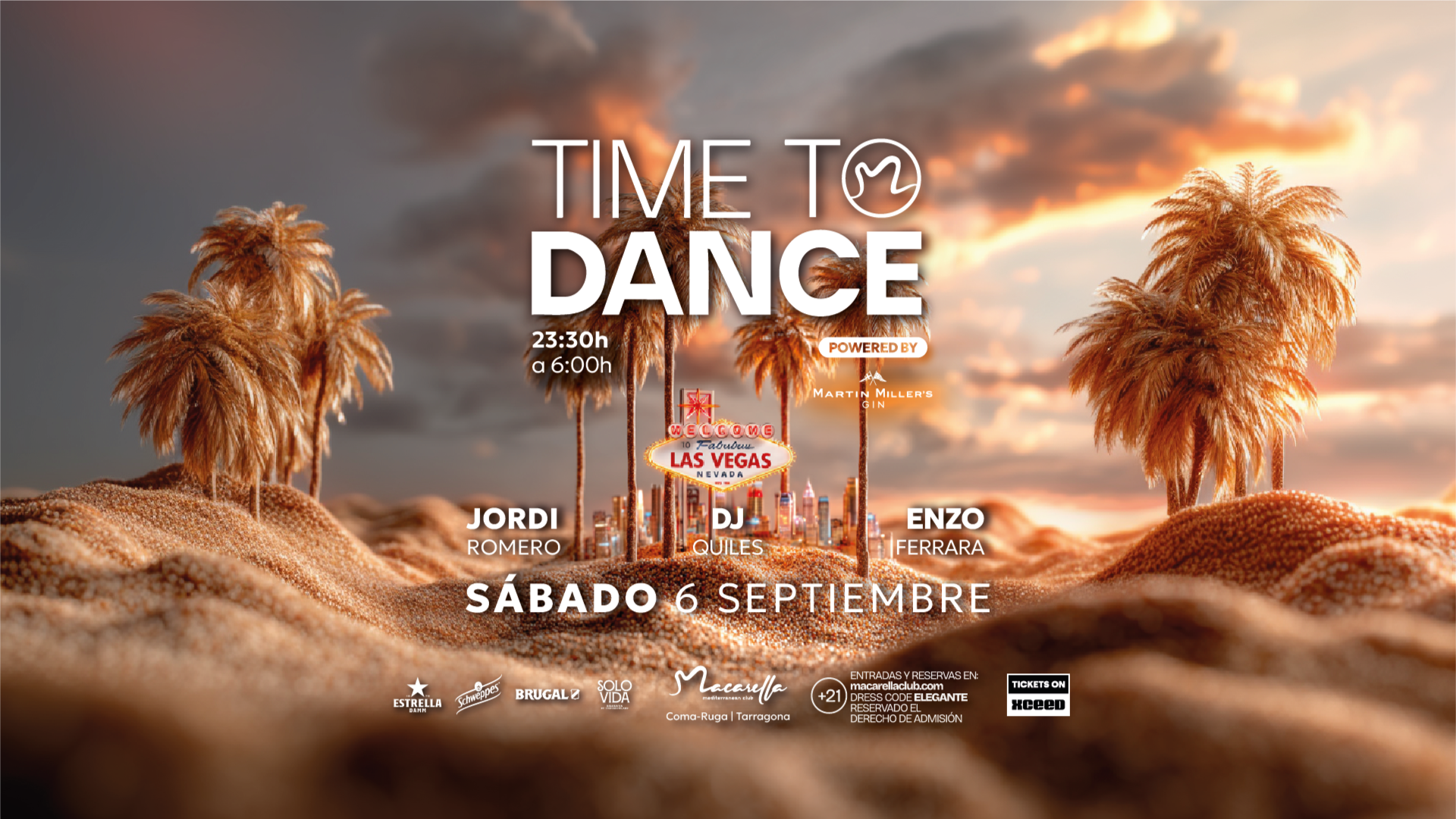 TIME TO DANCE | SÁBADO 6 SEPTIEMBRE image