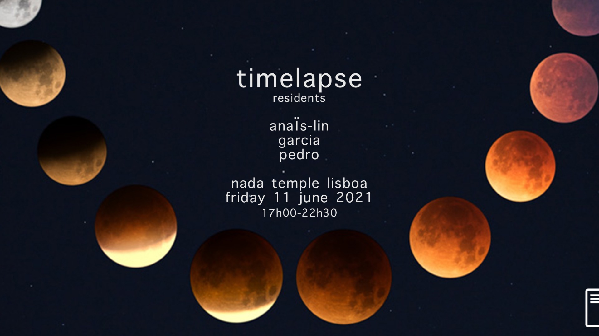 Timelapse residents w/ Anaïs-Lin, Garcia & Pedro image