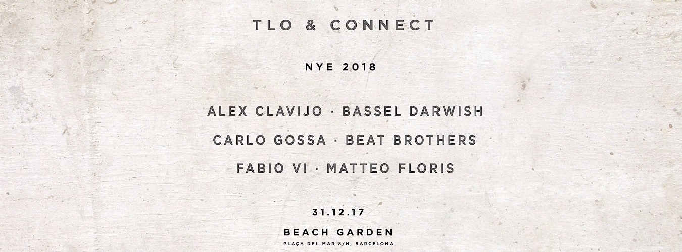 TLO & Connect NYE 2018 at Beach Garden image