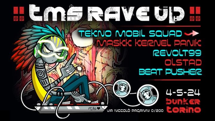 Cover for event: TMS RAVE UP