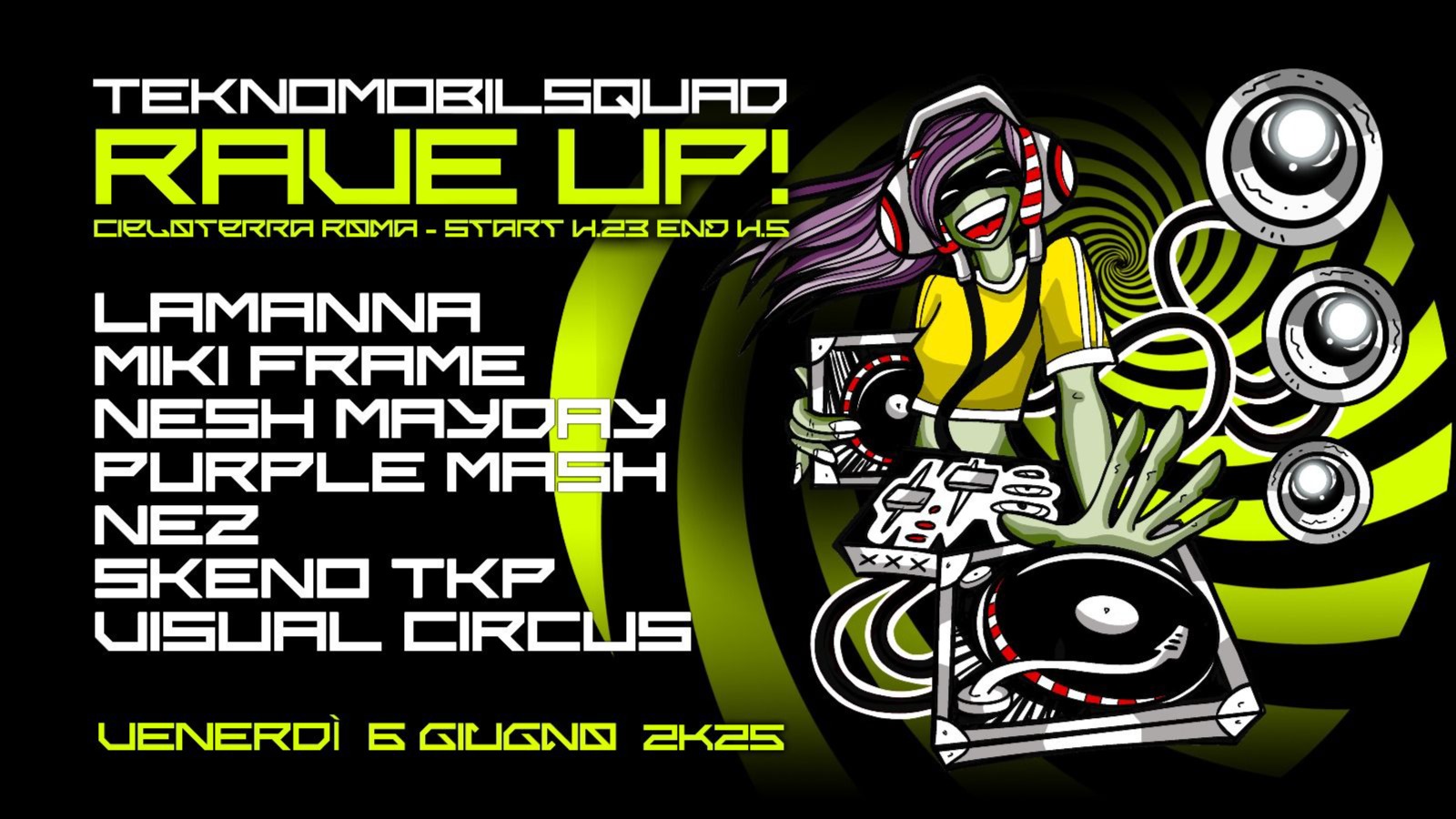 TMS TEKNO PARTY w/ Purple Mash, Nesh + friends image