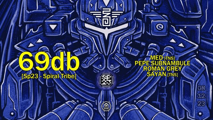 Cover for event: Tns Soundsystem invite 69 DB (Spiral Tribe)