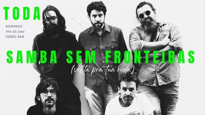 Cover for event: TODA - Samba Sem Fronteiras e Farofa
