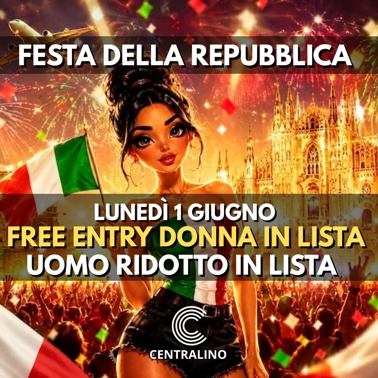 TO*DO LOCO CLOSING PARTY 🇮🇹 FESTA DELLA REPUBBLICA 🇮🇹 @ CENTRALINO CLUB image