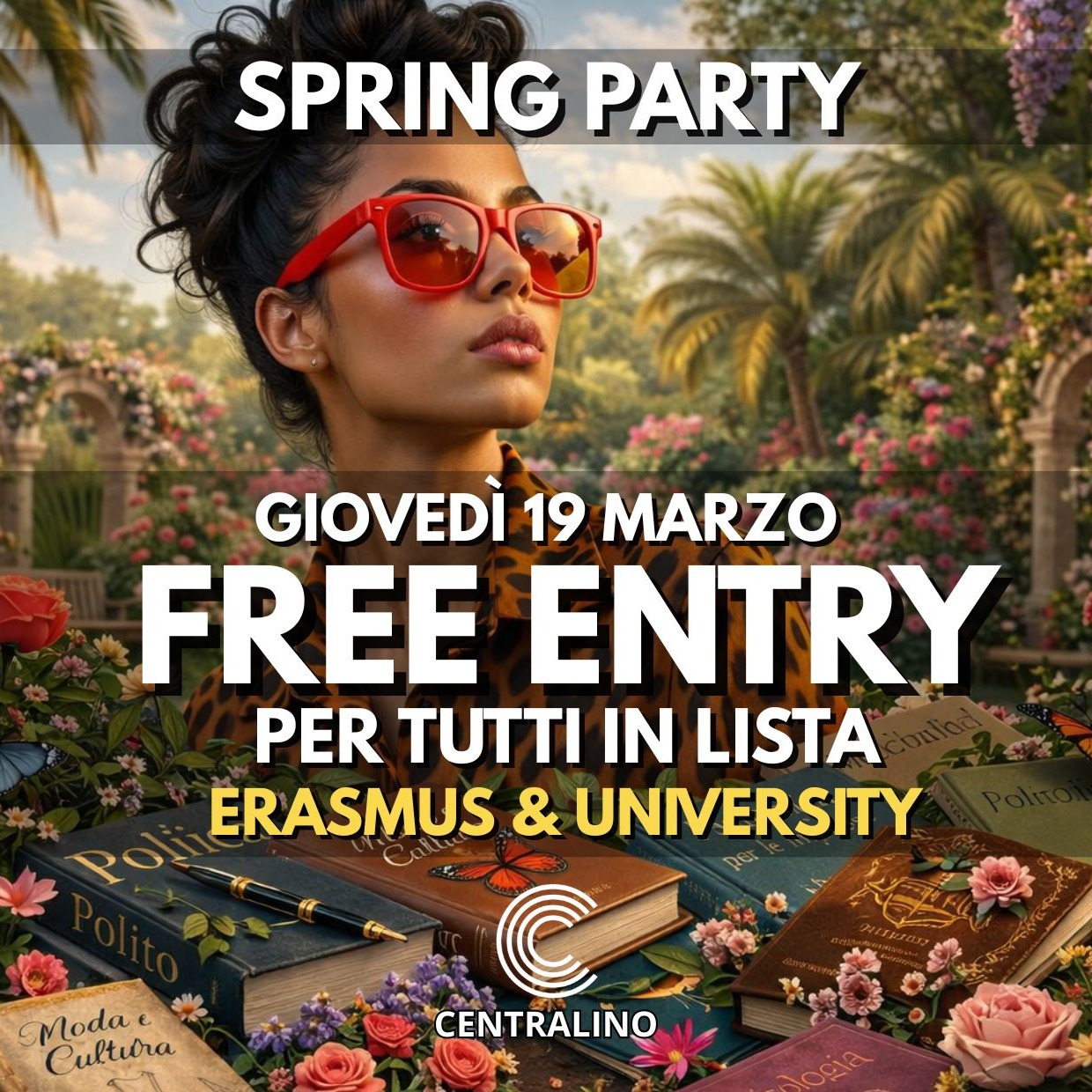 TO*GETHER "ERASMUS & UNIVERSITY SPRING PARTY" : INGRESSO OMAGGIO IN LISTA   image