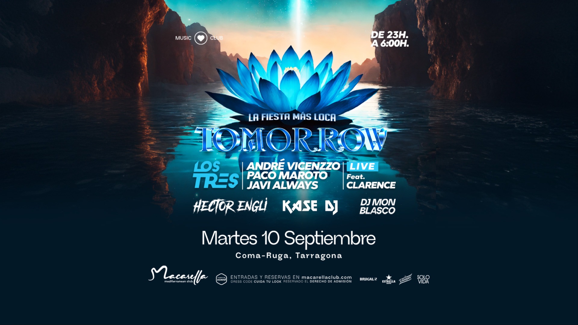 TOMORROW | MARTES 10 SEPTIEMBRE image