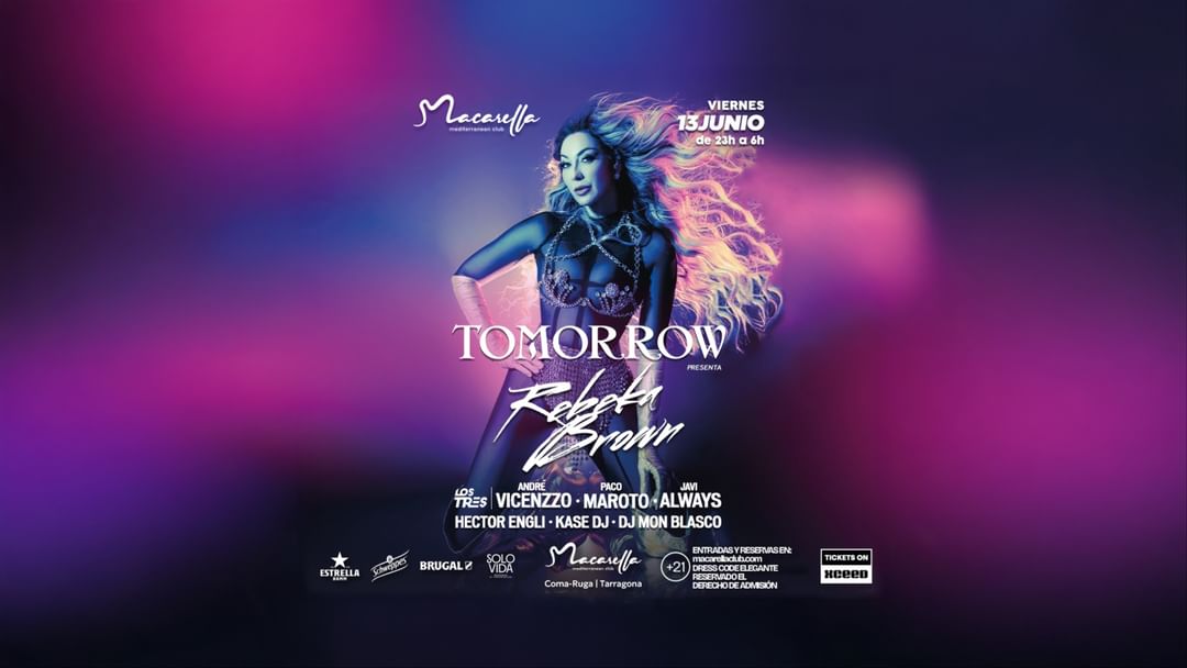 TOMORROW | VIERNES 13 JUNIO event cover
