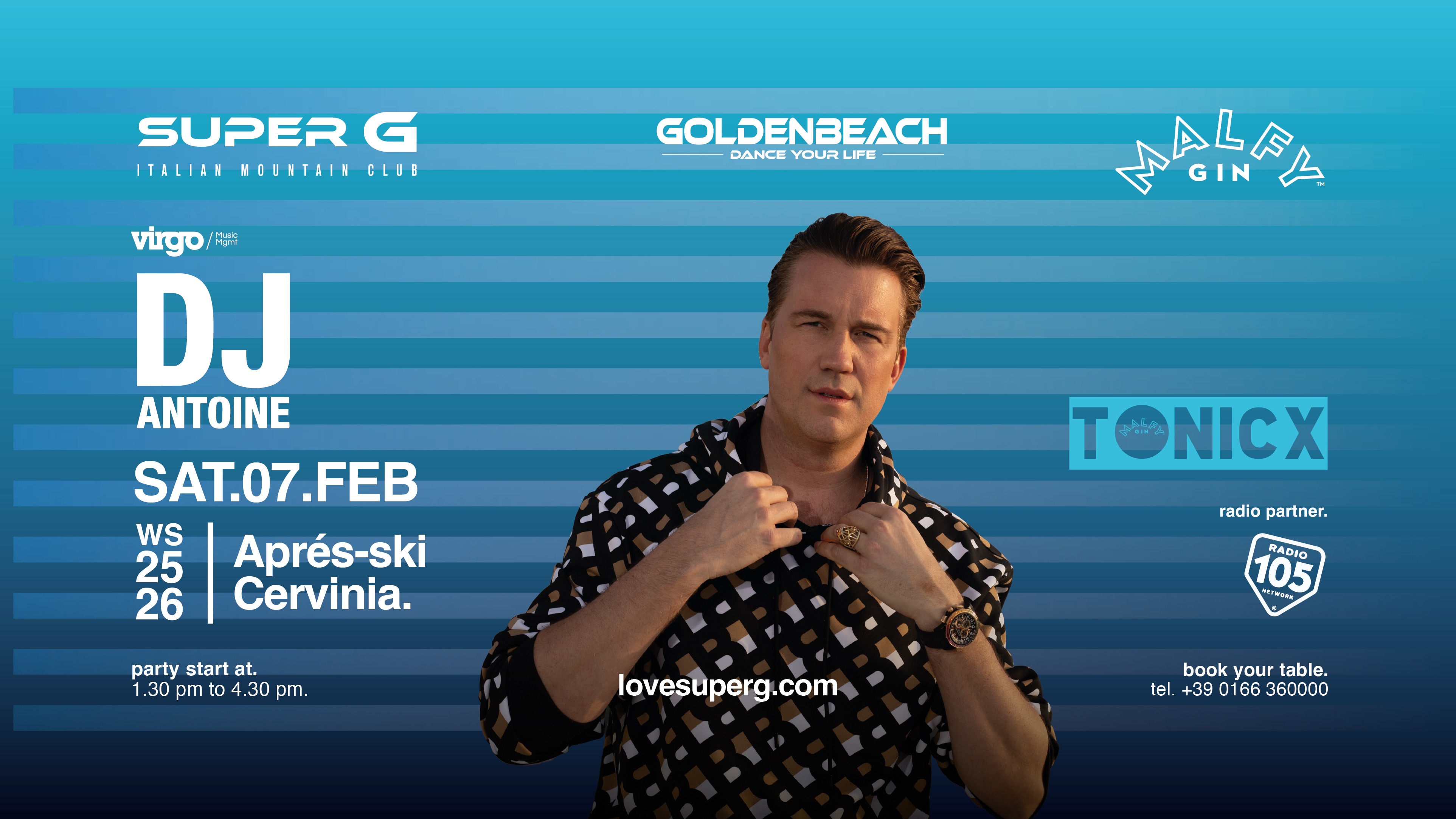 TONICX presents DJ ANTOINE @Super G image