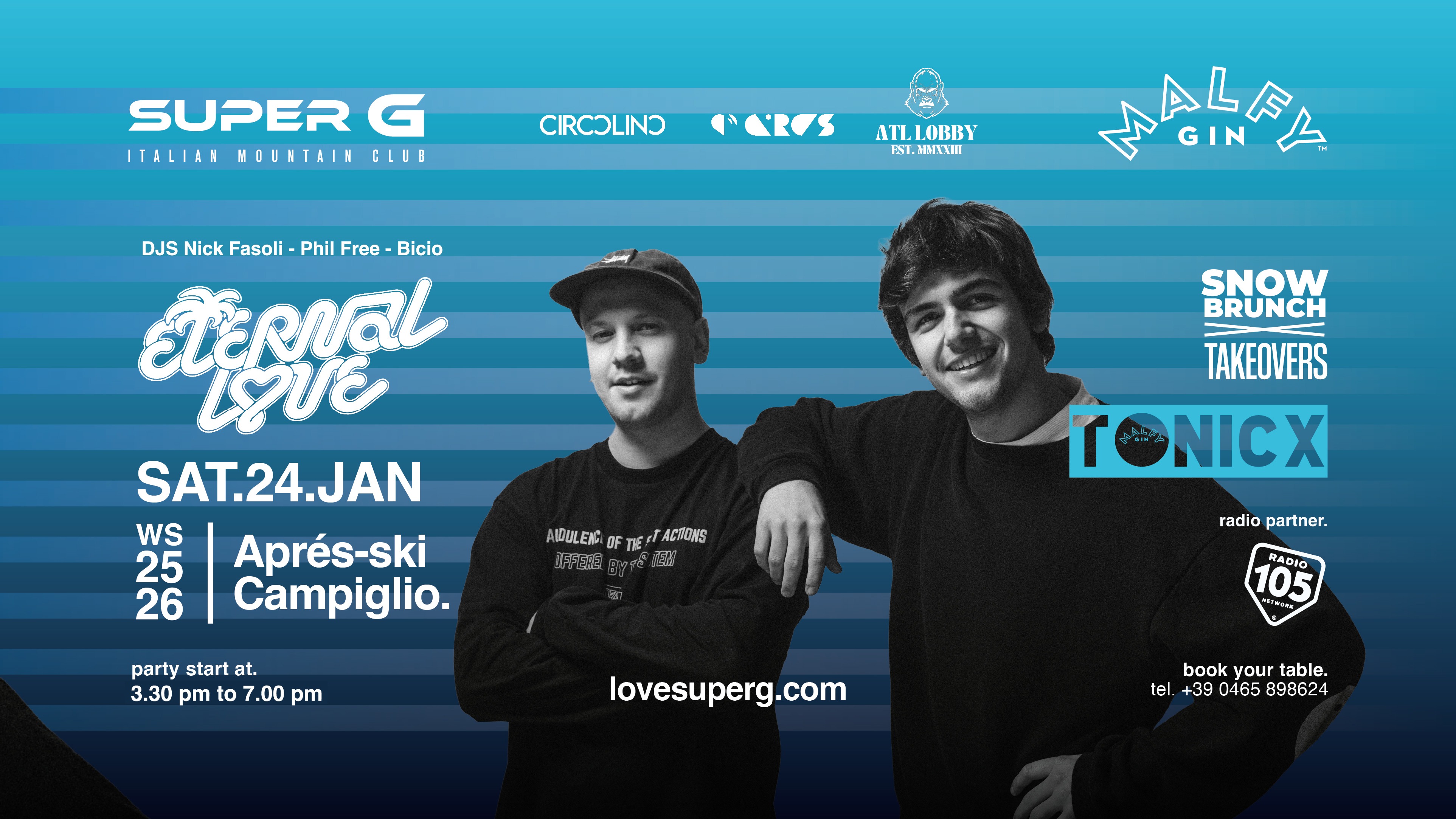 TONICX presents ETERNAL LOVE @Super G
