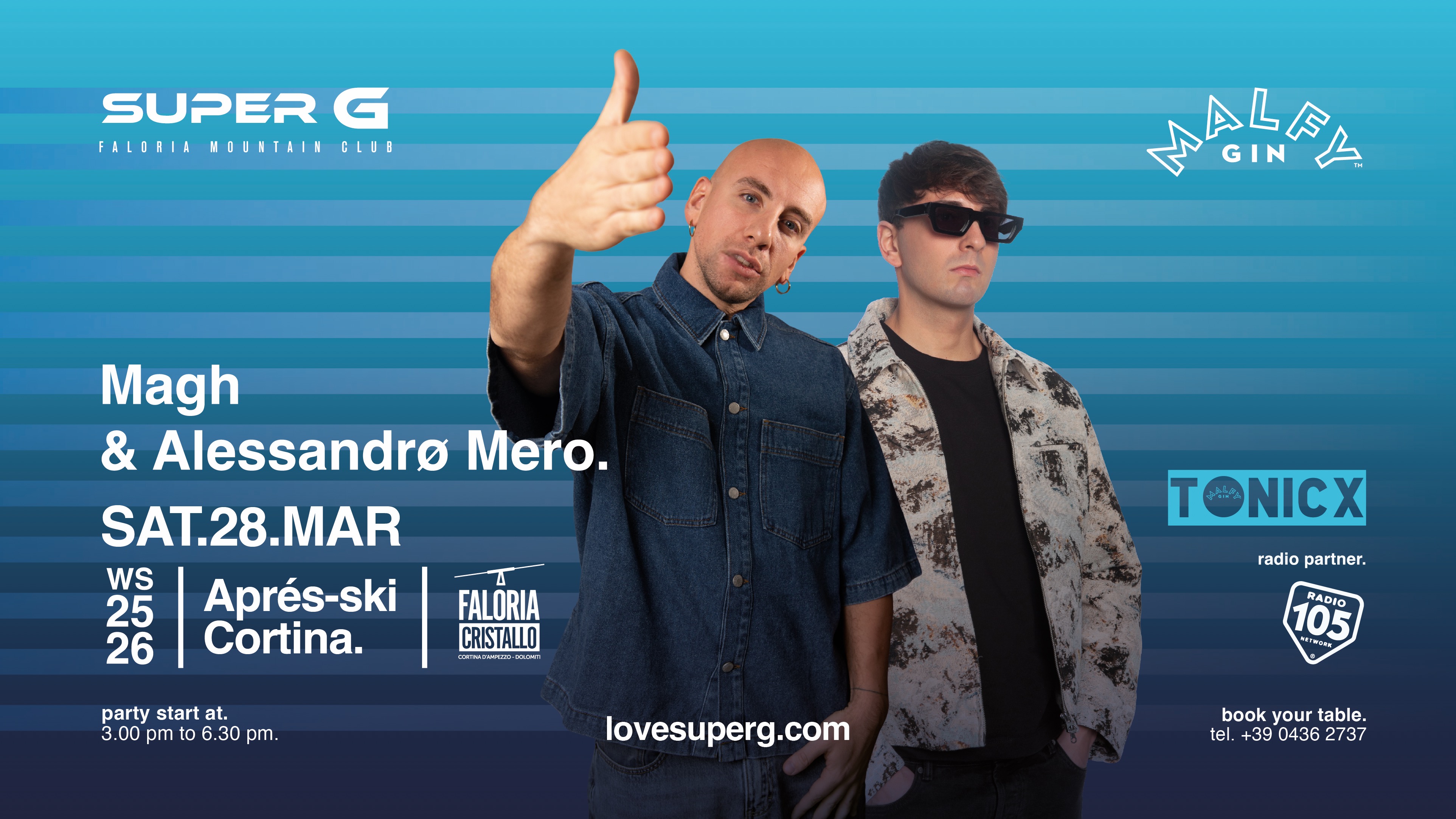 TONICX presents MAGH & ALESSANDRØ MERO @Super G  image