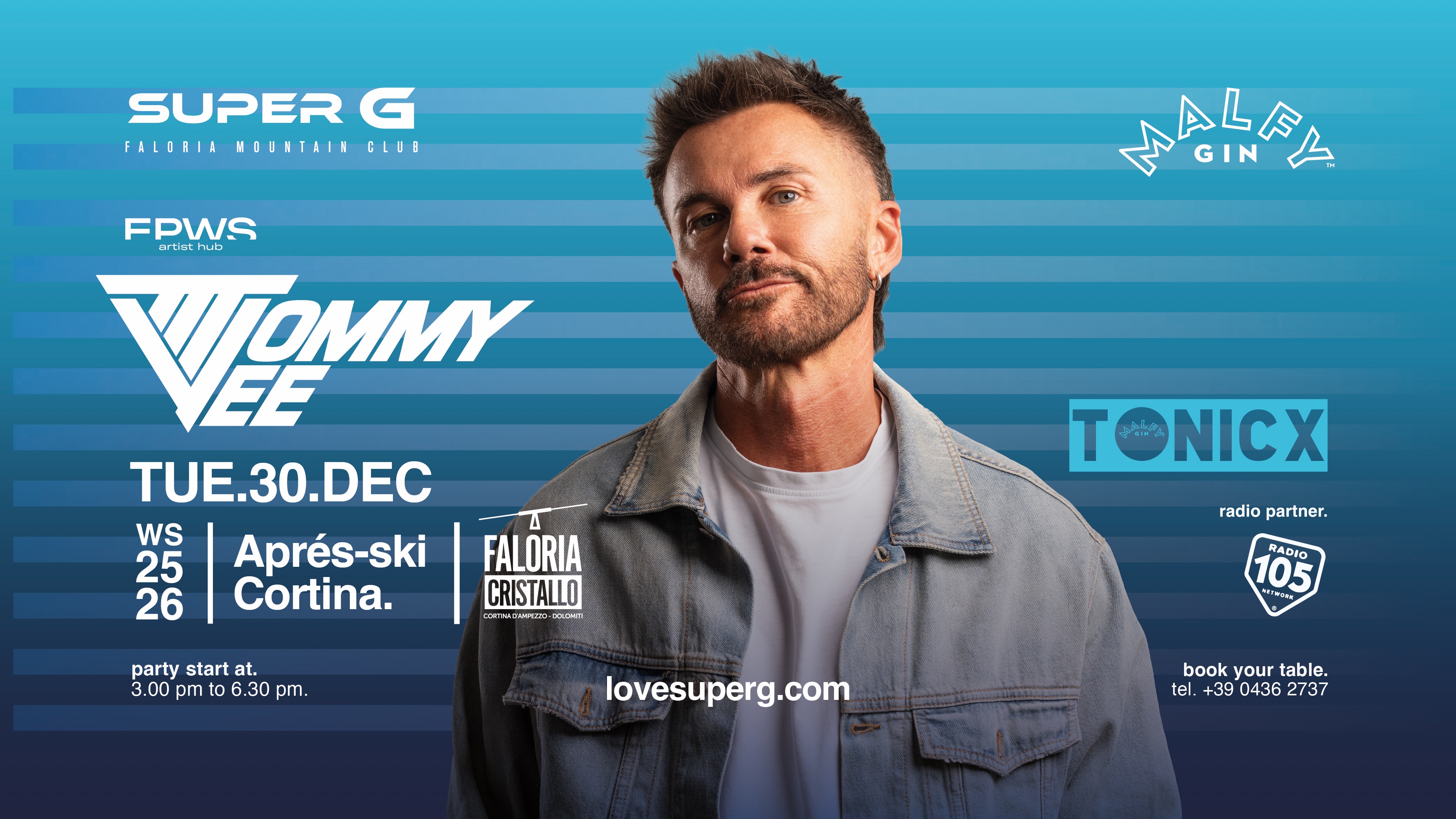 TONICX presents TOMMY VEE @Super G  image