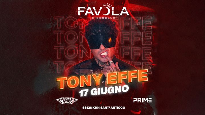 Cover for event: Tony Effe @ Favola Discoclub