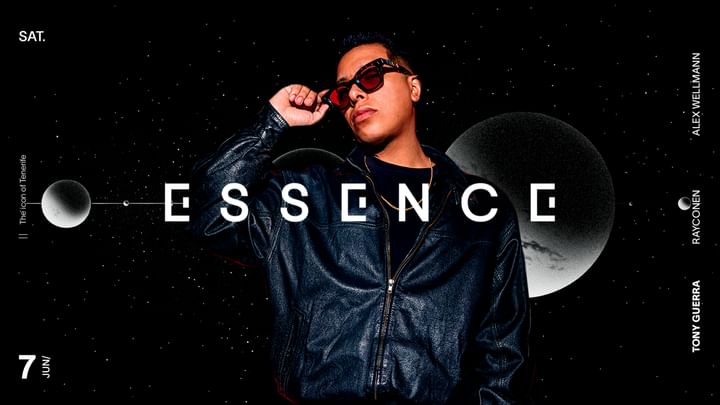 Cover for event: Tony Guerra · Essence · Sat. 7th June 2025