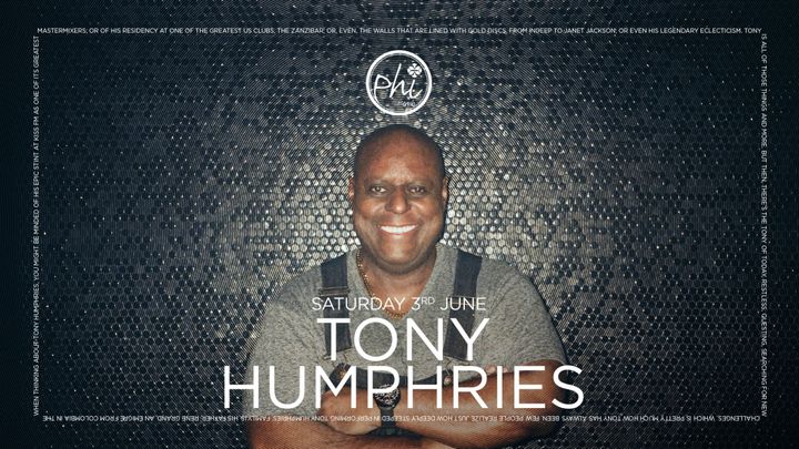 Cover for event: TONY HUMPHRIES