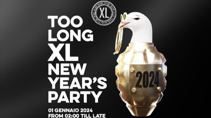 Copertina evento TOO LONG XL NEW YEAR'S PARTY 