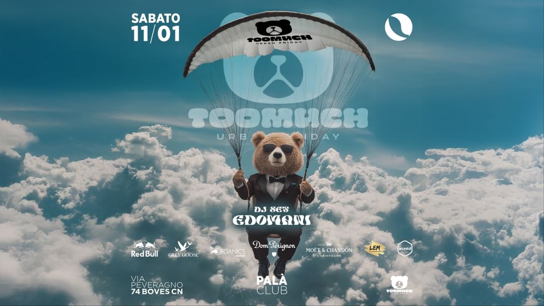 Couverture de l'événement TOO MUCH BACK TO PALA' CLUB