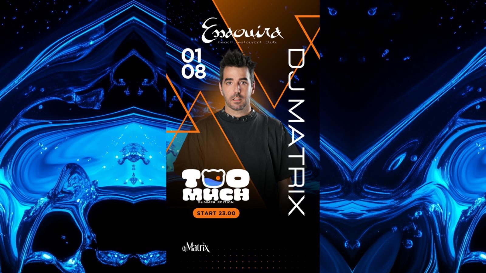 Too Much w/ DJ MATRIX  image