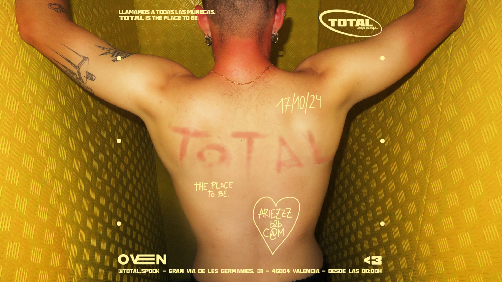 TOTAL: Cam + Ariezzz / Bar:  Nomart 