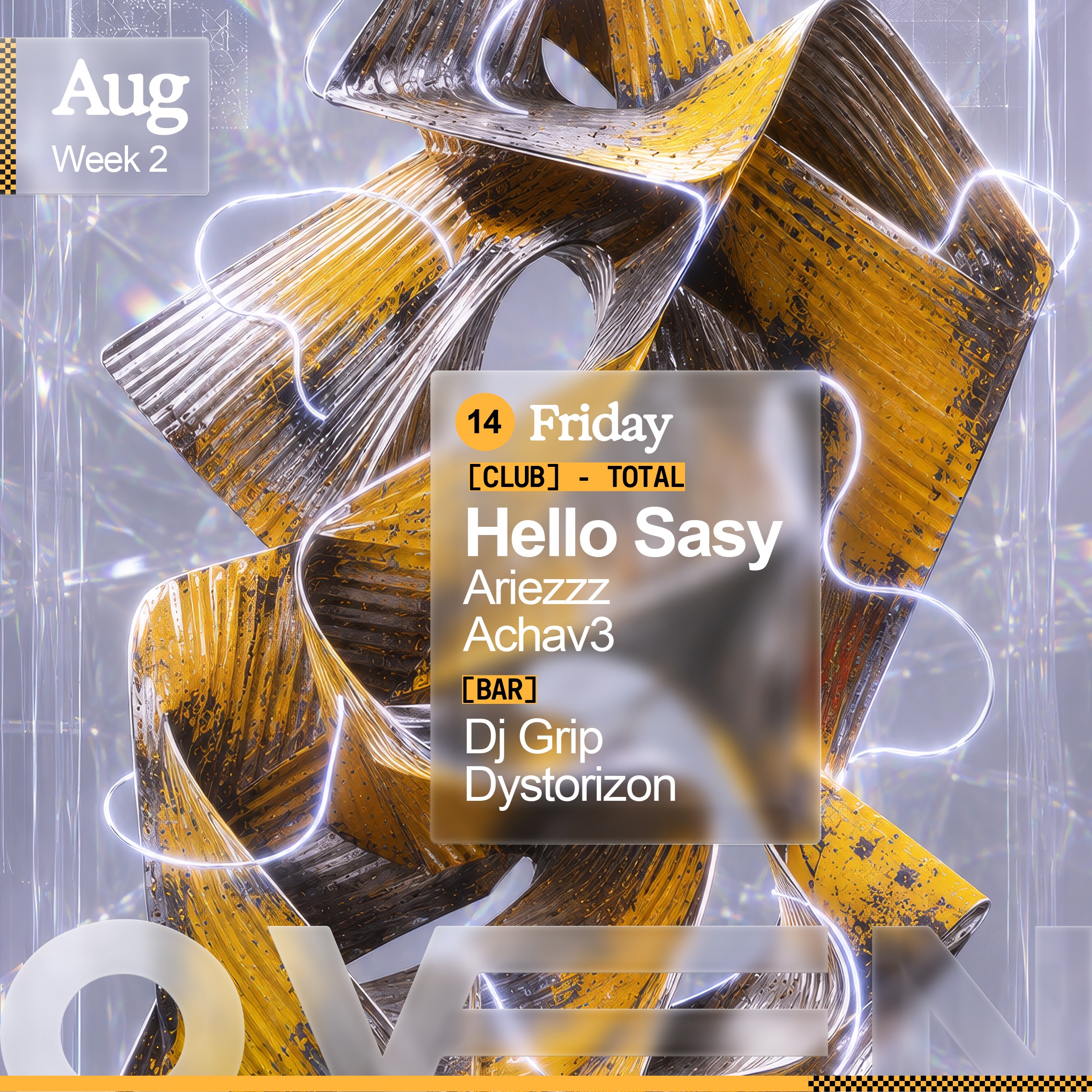 Total: HELLO SASY + Ariezzz + Achav3 / Bar: VELMOJAH & GUARDIOLA image