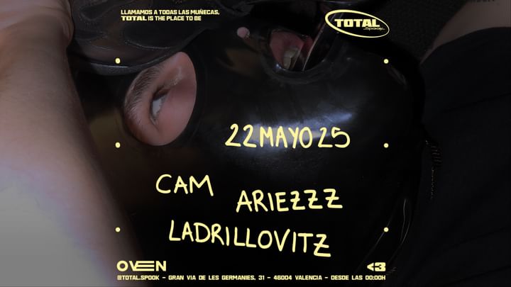 Cover for event: TOTAL: Ladrillovitz + Ariezzz + Cam 