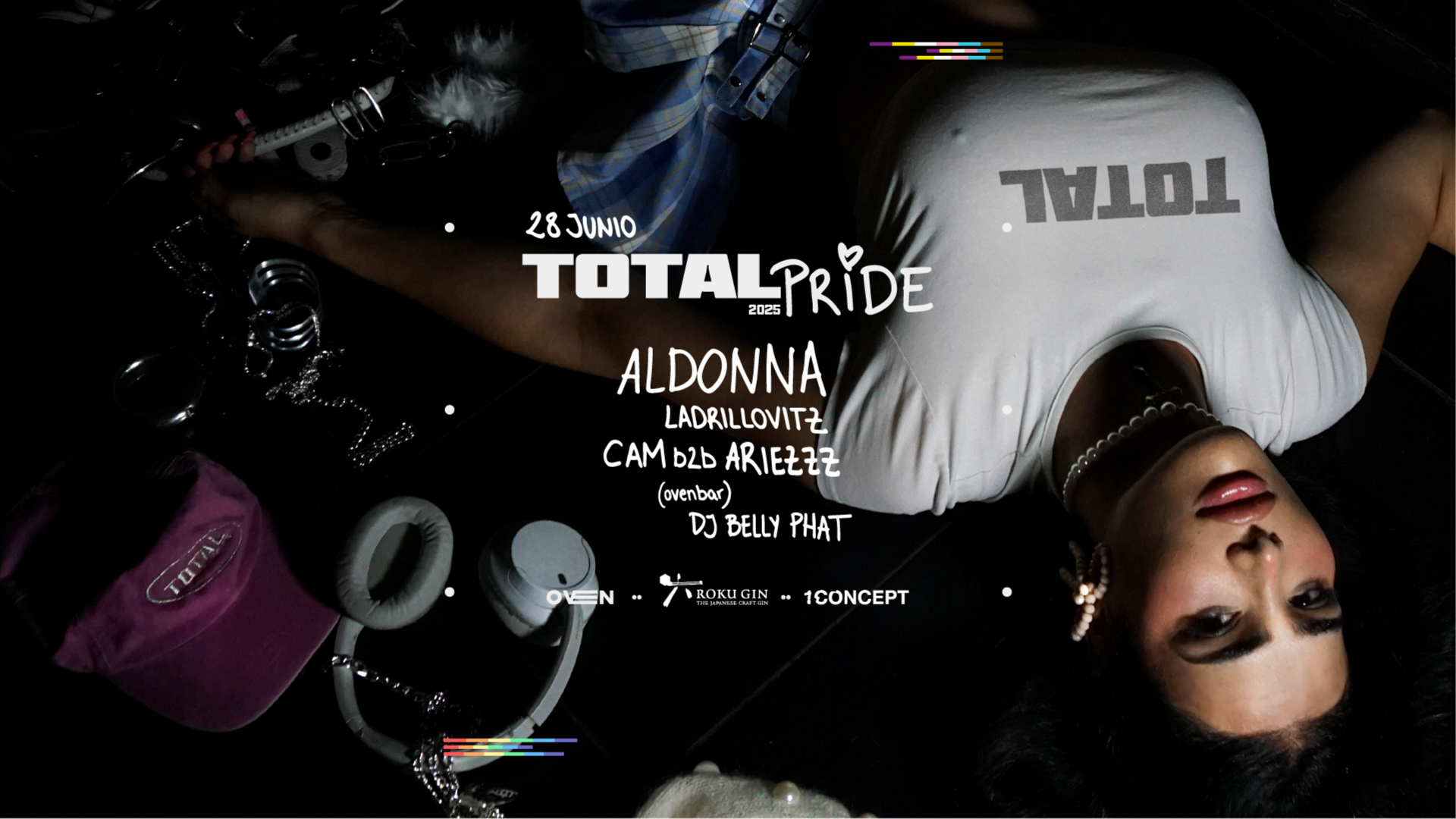 TOTAL Pride: Ariezzz b2b Cam +  Ladrillovitz + Aldonna / Bar: Eli + Dj Belly Phat image