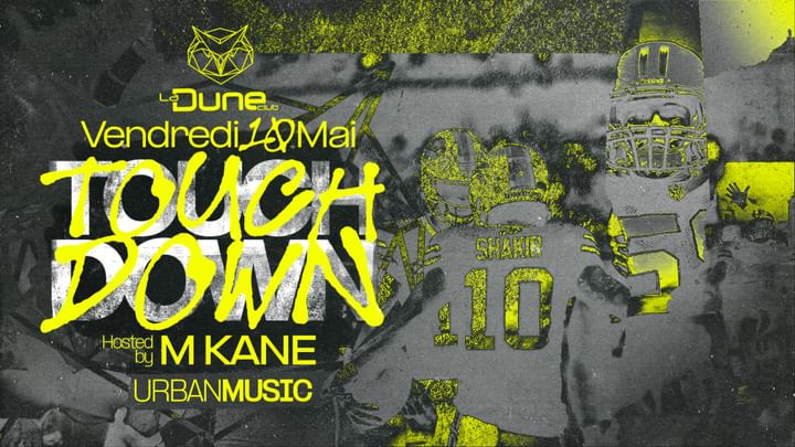 Cover for event: TOUCHDOWN - URBAN MUSIC