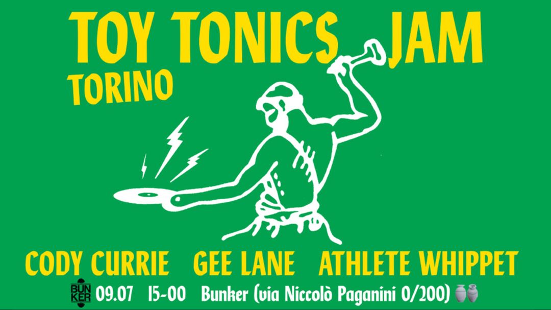 Cartell de l'esdeveniment Toy Tonics Jam #02