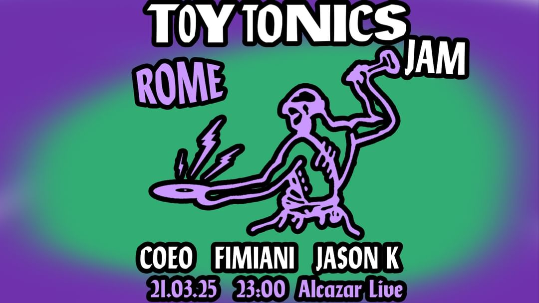 Toy Tonics Jam w/ COEO, Fimiani, Jason k event cover