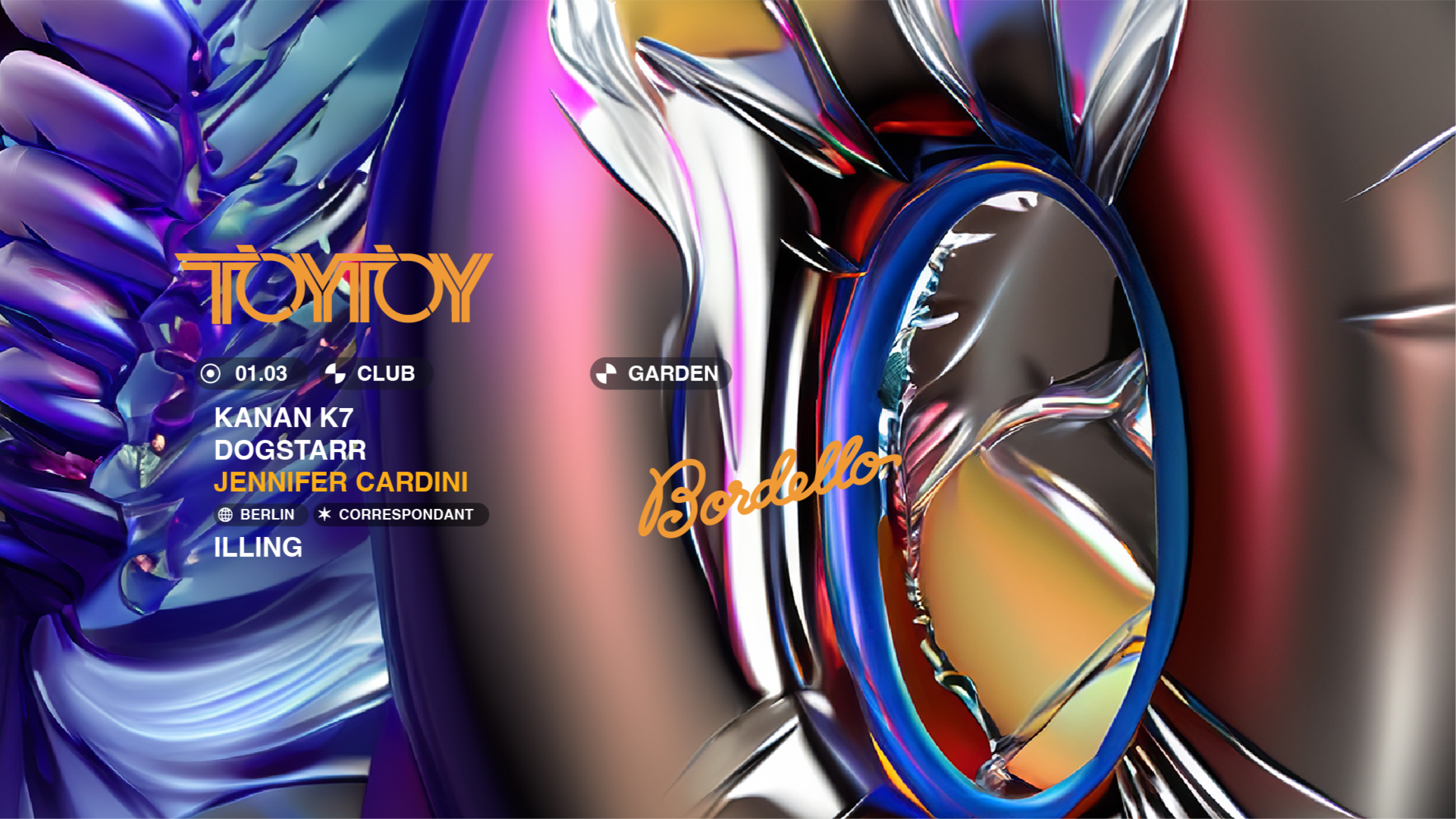 TOYTOY 1 March 2024 ft. Jennifer Cardini image