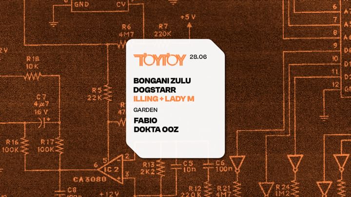Cover for event: TOYTOY 28 June 2024