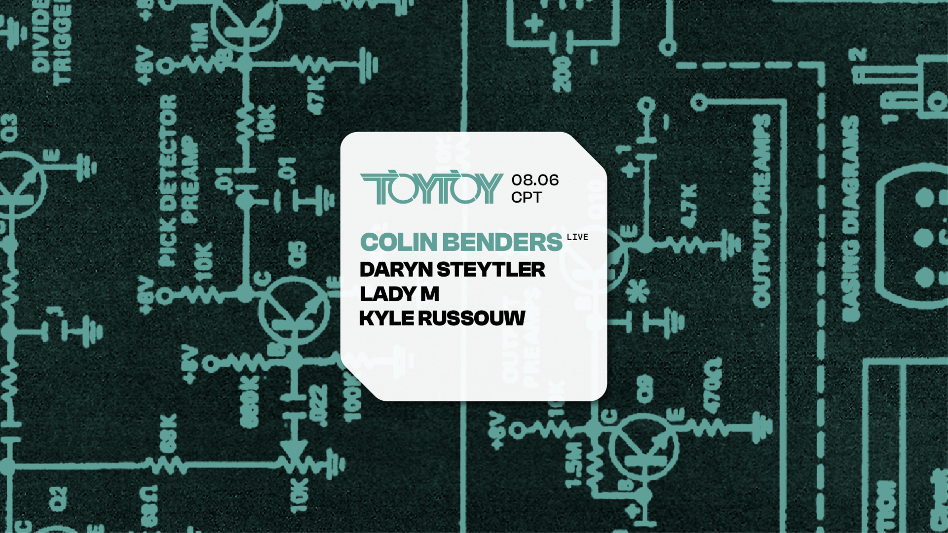 TOYTOY ft. Colin Benders CT Live at Apollo AV