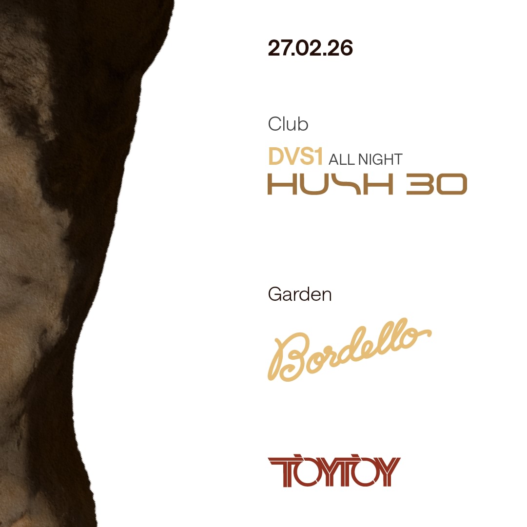 TOYTOY ft. DVS1 ALL NIGHT - 30 Years of HUSH Tour image