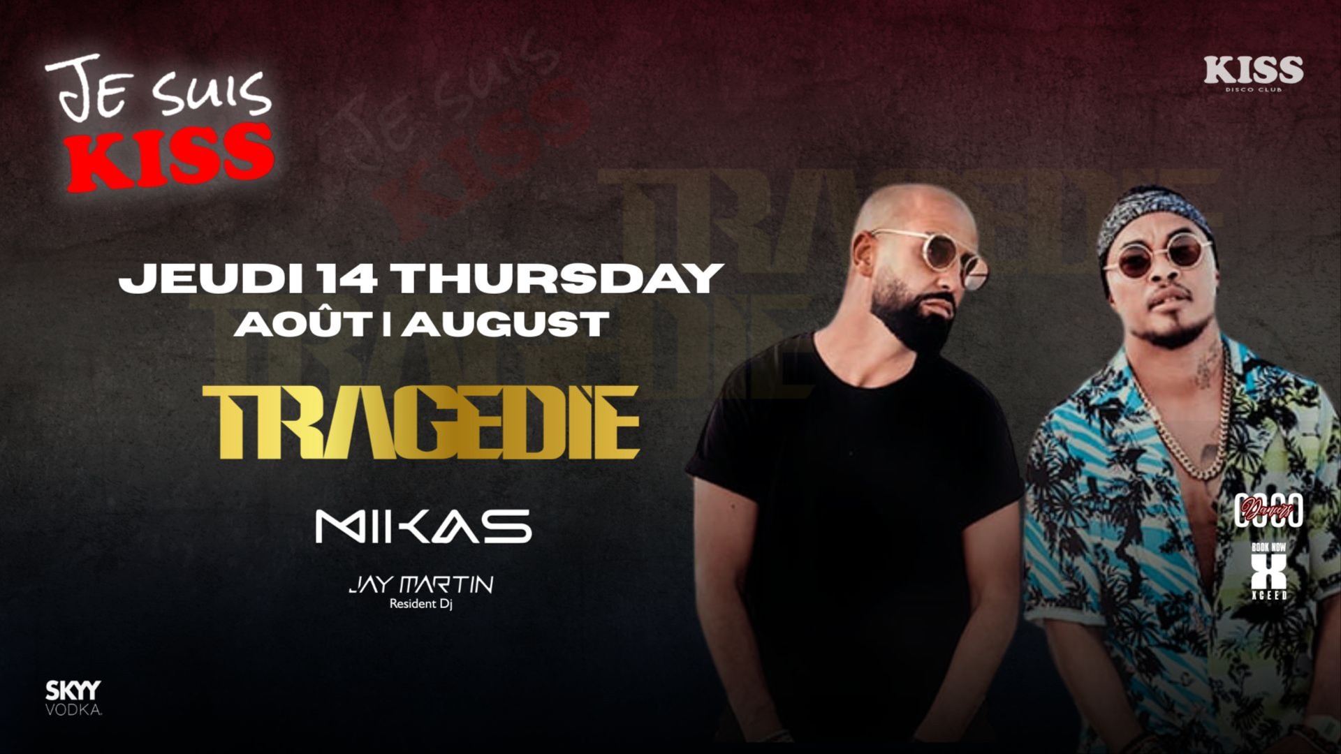 TRAGÉDIE | JE SUIS KISS  image