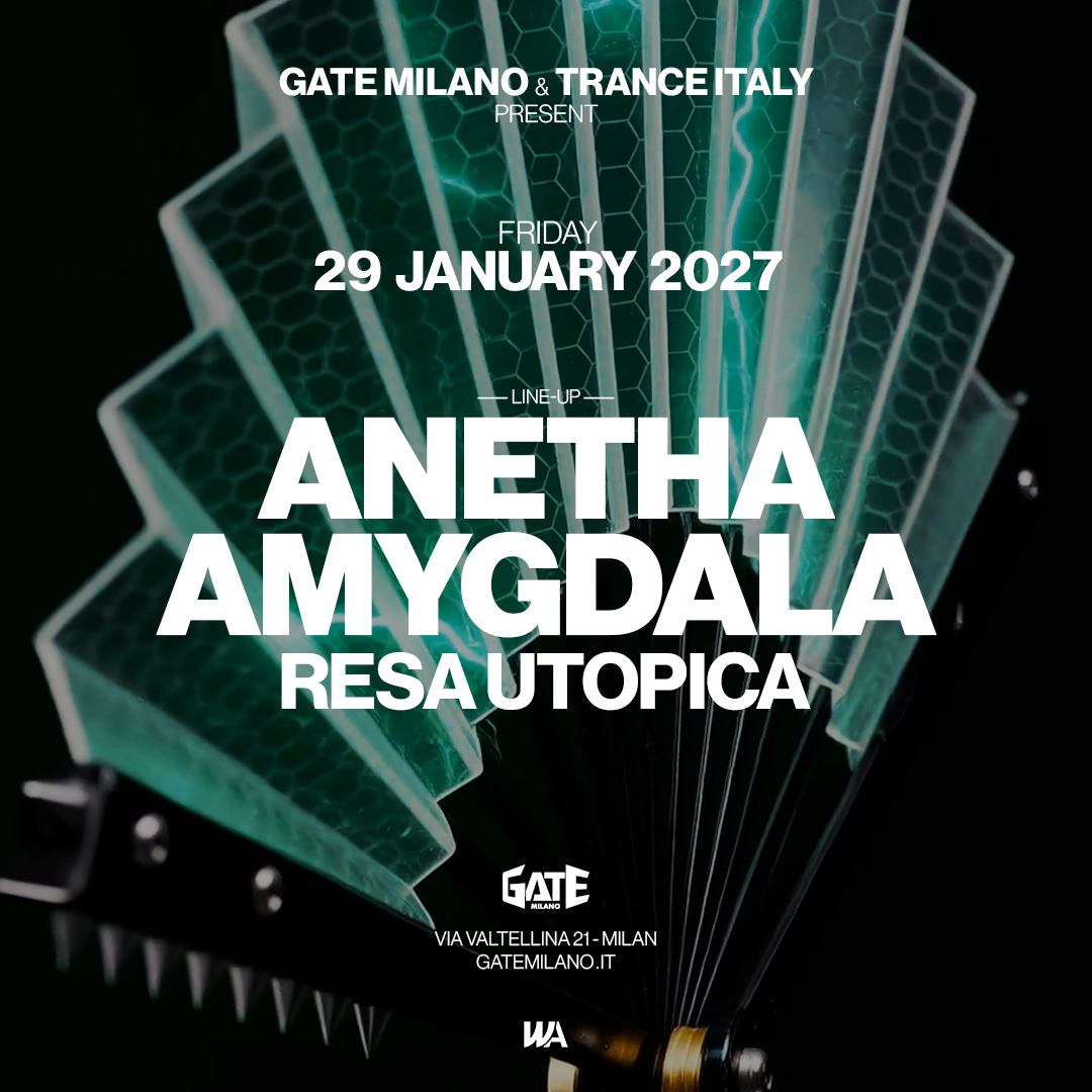 TRANCE ITALY: ANETHA & AMYGDALA
