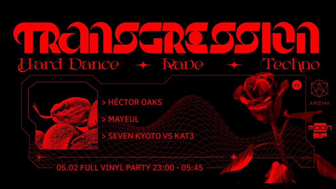 Transgression w/ Héctor Oaks & Mayeul event cover
