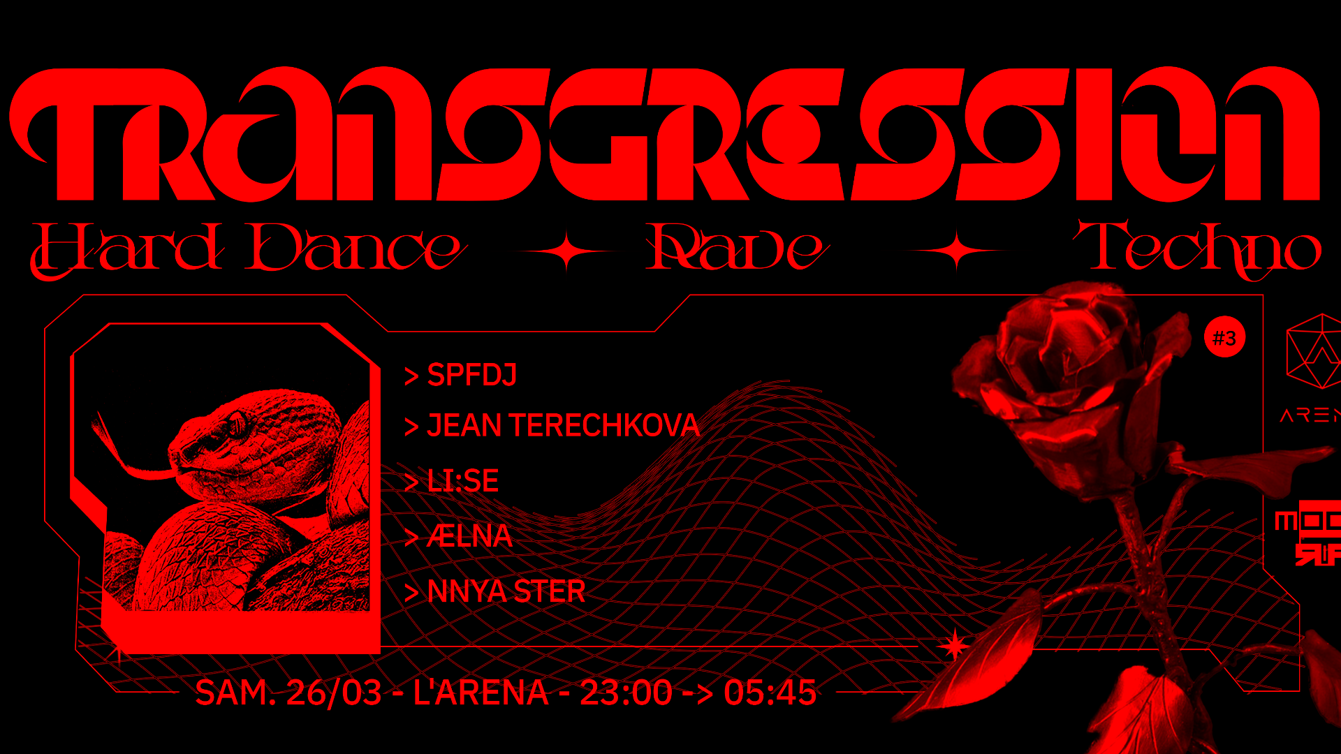 Transgression w/ SPFDJ & Jean Terechkova image